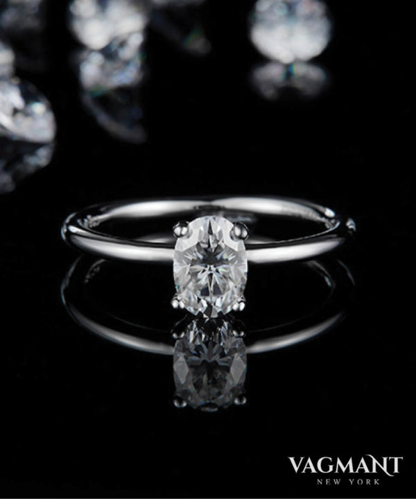 Vagmant® Sparkling Infinity Moissanite Ring