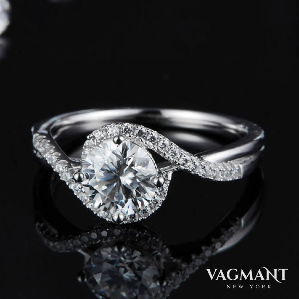 Vagmant® Yeux d'ange Moissanite Ring