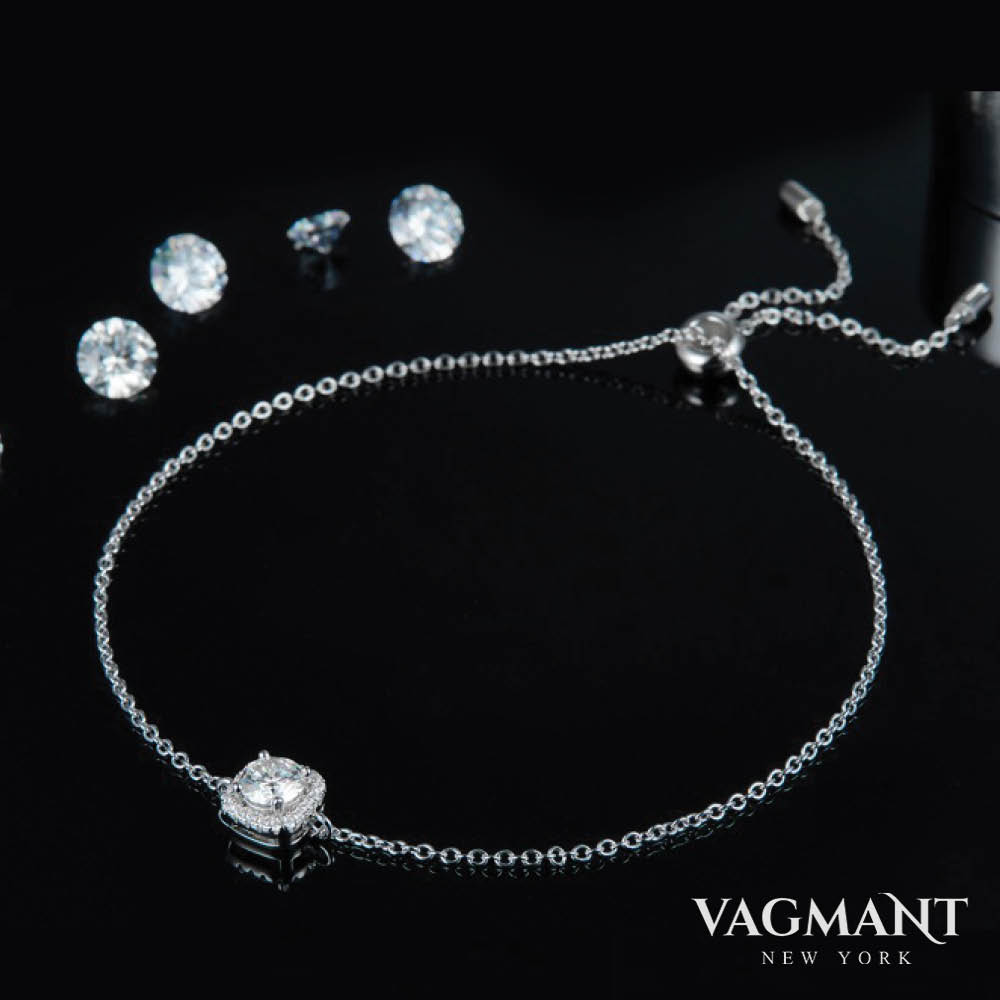 Vagmant® Carré Moissanite Bracelet