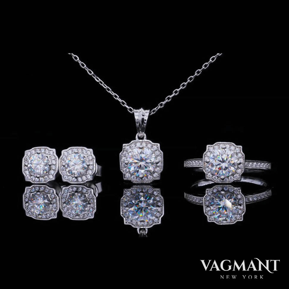 Vagmant® Bourgeon Moissanite Earrings