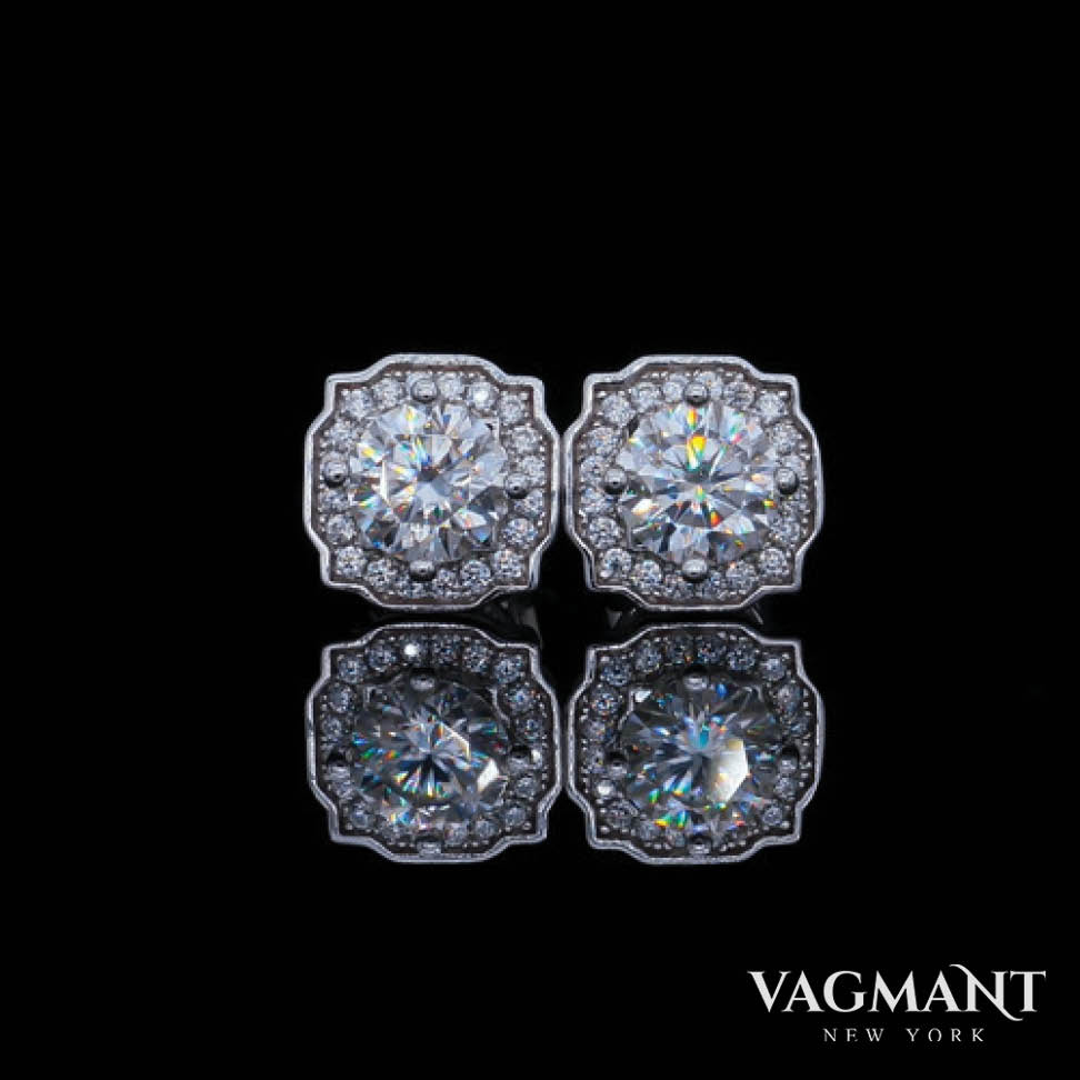 Vagmant® Bourgeon Moissanite Earrings