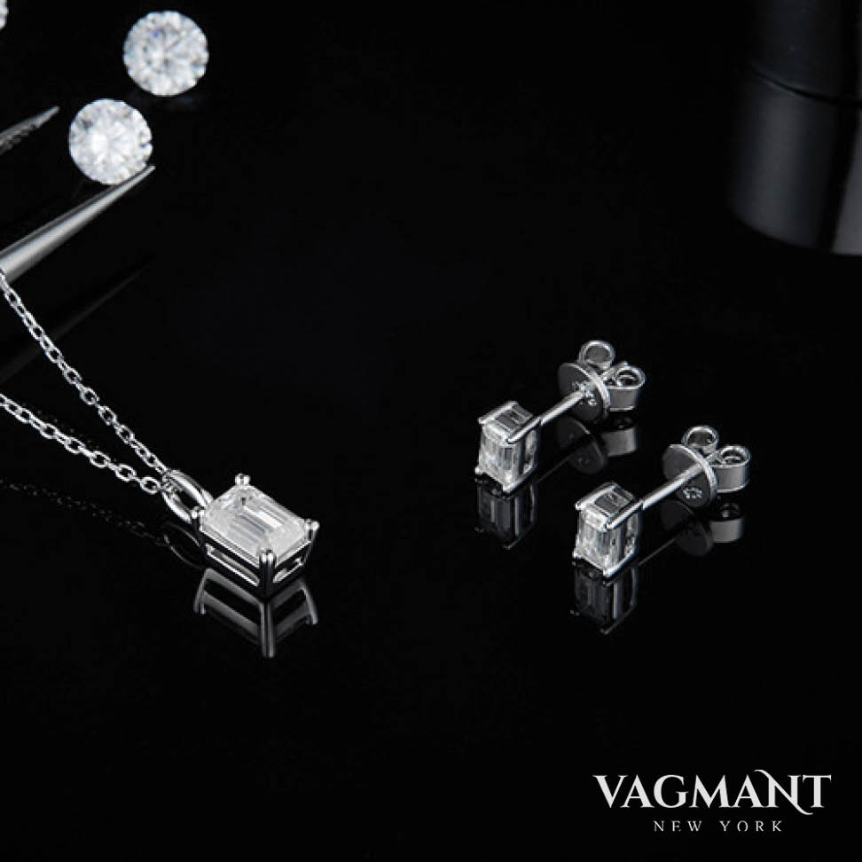 Vagmant® Ebullient Century Moissanite Earrings