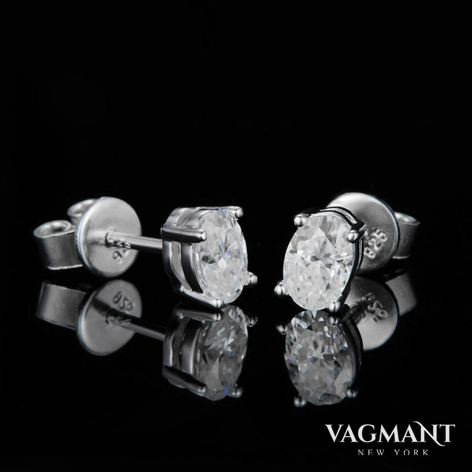 Vagmant® Sparkling Infinity Moissanite Earrings