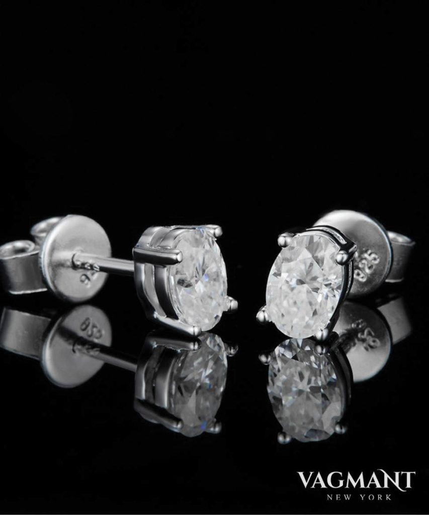Vagmant® Sparkling Infinity Moissanite Earrings